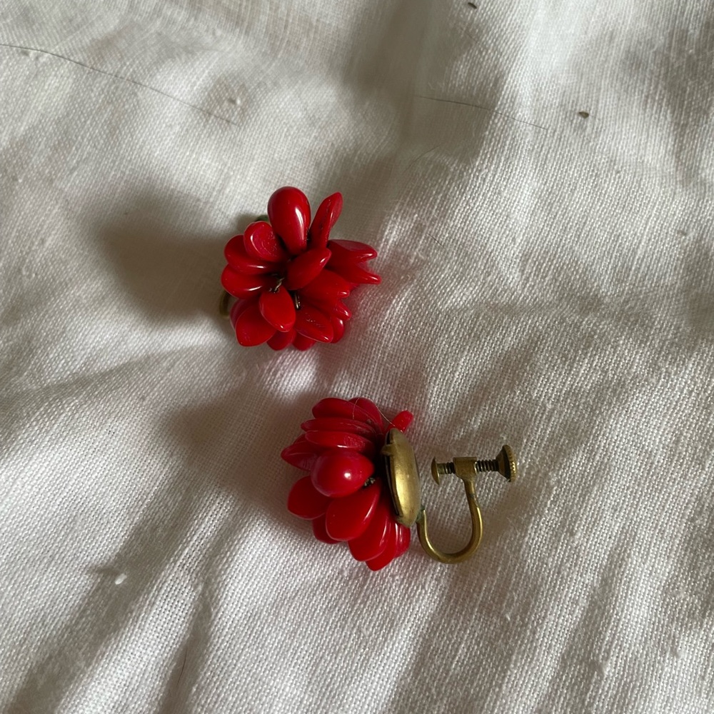 Clip earrings set of 5 - see images